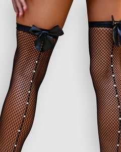 Rhinestone Hosiery