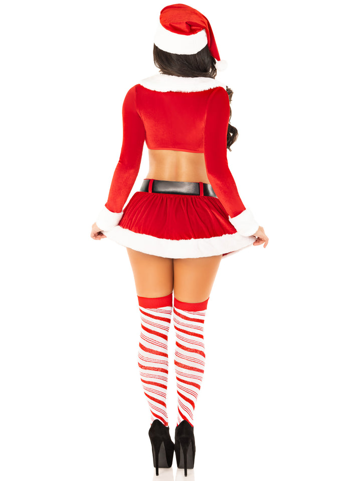 Leg Avenue HoHo Hottie Santa Costume, Red/White / X-Small Leg Avenue HoHo Hottie Santa Costume, Red/White / X-Small