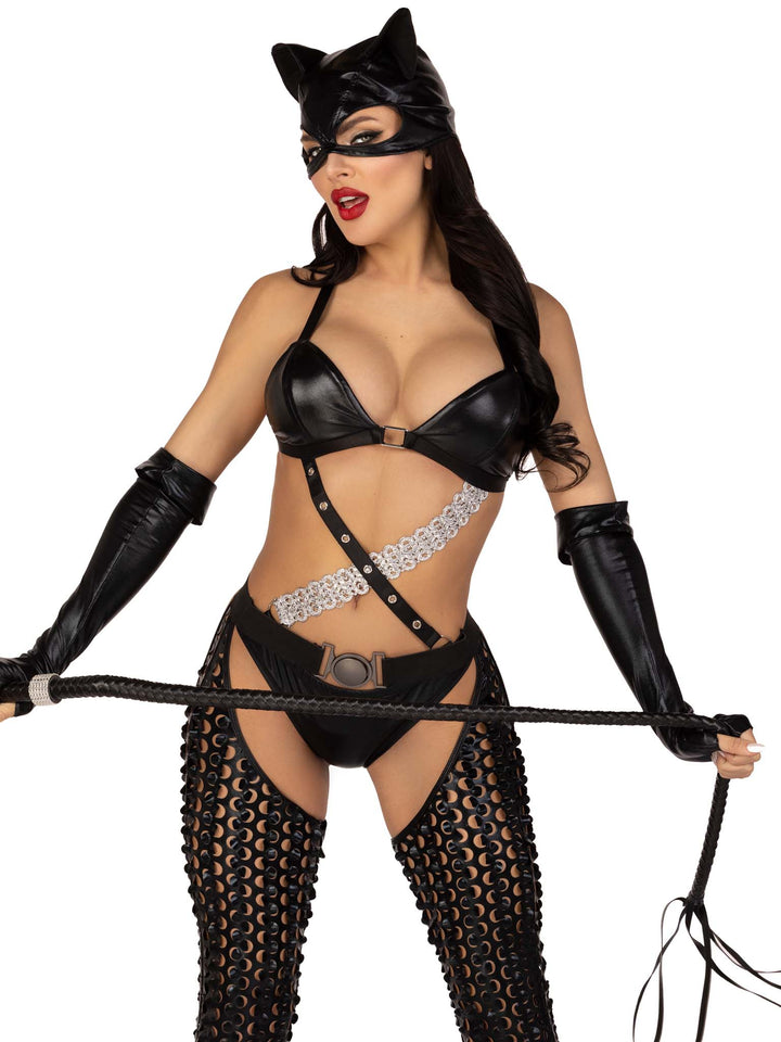 Mistress Kitty Costume, Sexy Halloween Costume | Leg Avenue Mistress Kitty Costume, Sexy Halloween Costume | Leg Avenue