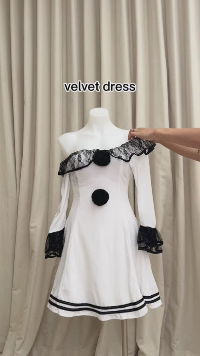 Leg Avenue Pierrot Clown Costume