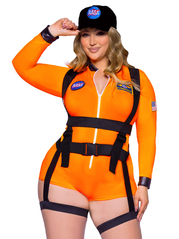 sexy astronaut suit Do you prefer yoga pants or shorts when working out? : r/transpositive main image 0