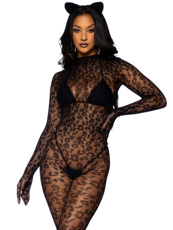 sexy body suit costumes Sexy Skin Tight Skeleton Jumpsuit Costume main image 0